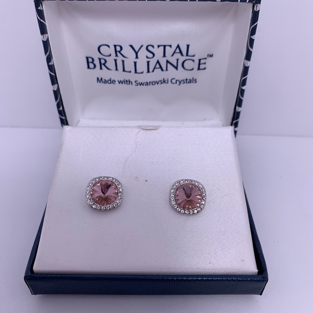 New‼️Cristal Brilliance Set of necklace+earrings - Picture 4 of 7